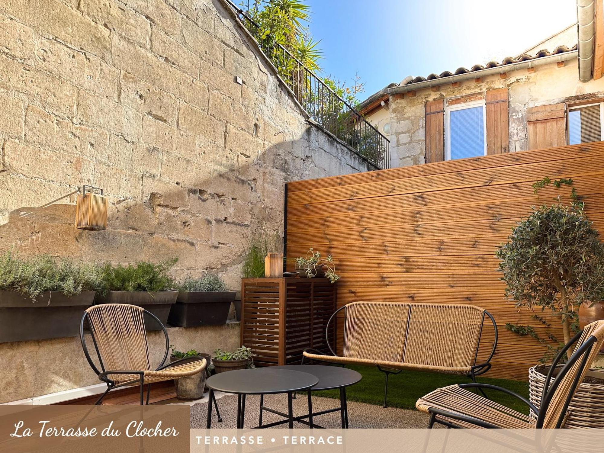 Les Appartements Du Clocher Aviñón Exterior foto